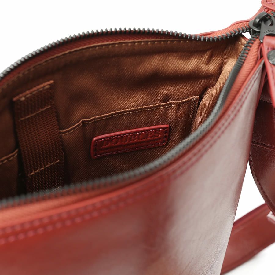 DOUBLES ショルダーバッグ ボンデッドレザーファイバ KGH-1080