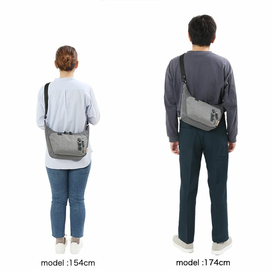 MOUSTACHE ショルダーバッグミニ 高密ポリエステル×杢調ポリエステル×牛革 BET-0340