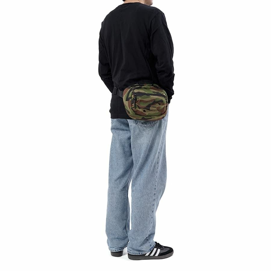 BOKU HA TANOSII ボディバッグ、ウエストバッグ コーデュラナイロン×牛革 JBG-2002