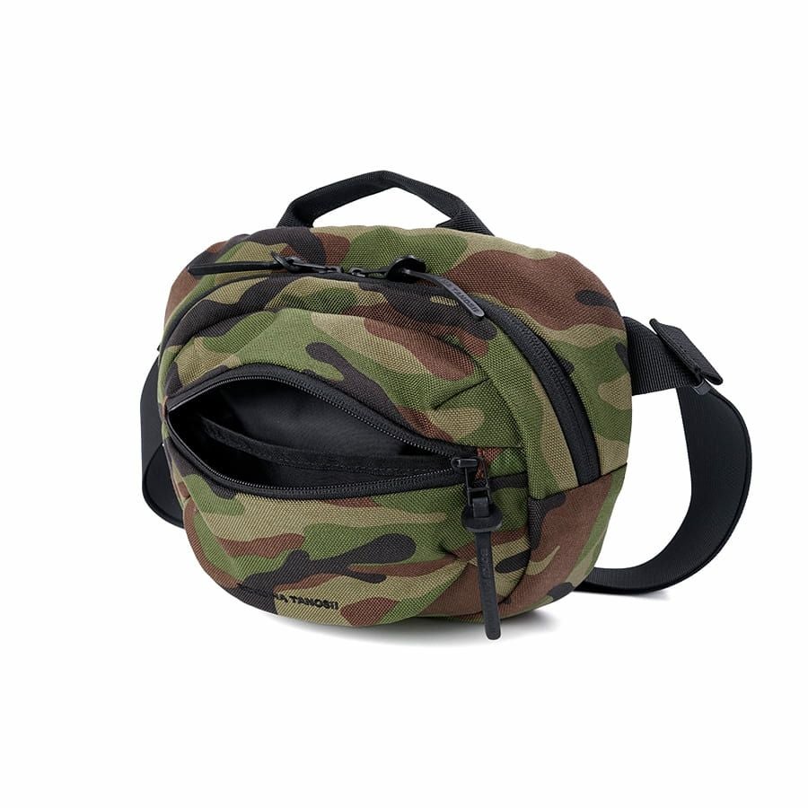 BOKU HA TANOSII ボディバッグ、ウエストバッグ コーデュラナイロン×牛革 JBG-2002