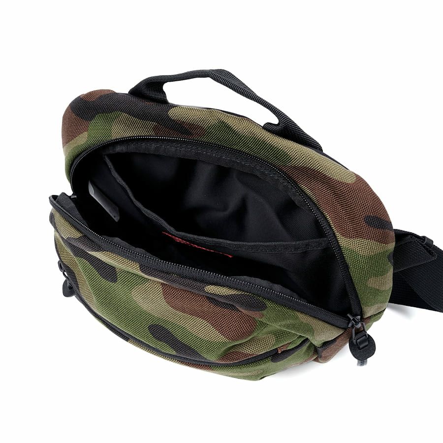 BOKU HA TANOSII ボディバッグ、ウエストバッグ コーデュラナイロン×牛革 JBG-2002