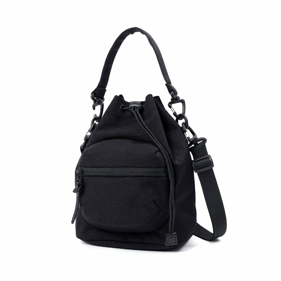 BOKU HA TANOSII 巾着2wayショルダーバッグ コーデュラナイロン×牛革 JBG-2003