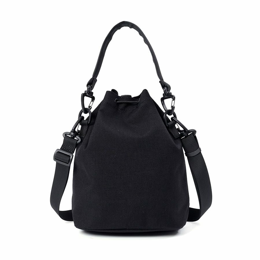 BOKU HA TANOSII 巾着2wayショルダーバッグ コーデュラナイロン×牛革 JBG-2003