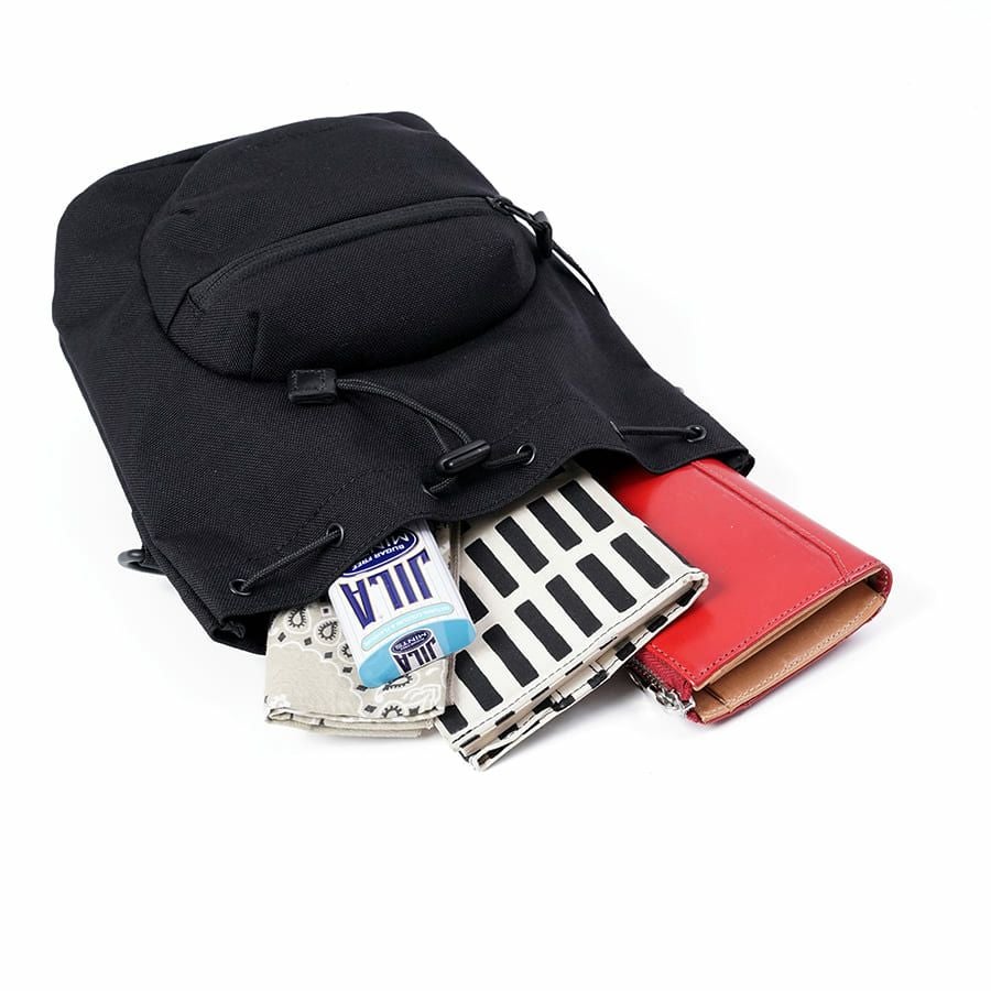 BOKU HA TANOSII 巾着2wayショルダーバッグ コーデュラナイロン×牛革 JBG-2003