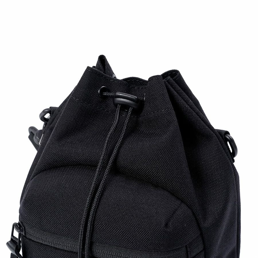 BOKU HA TANOSII 巾着2wayショルダーバッグ コーデュラナイロン×牛革 JBG-2003