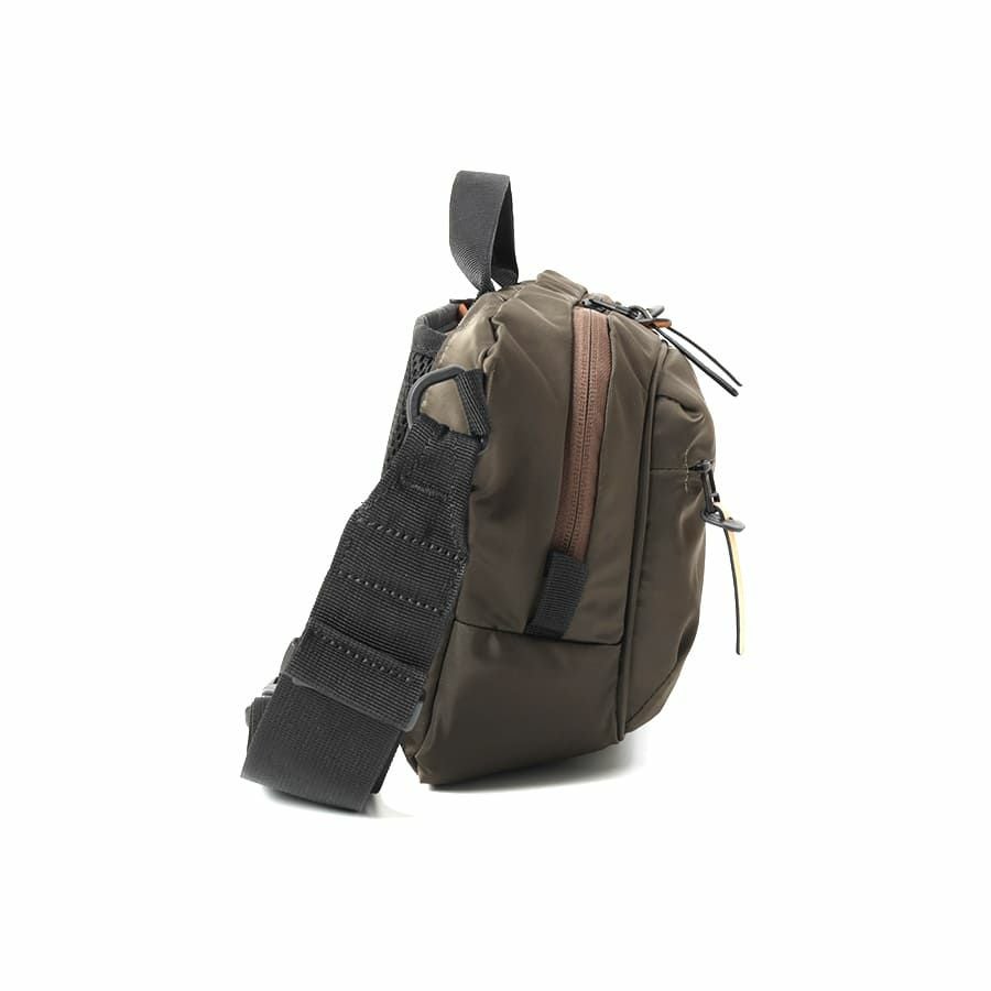 公式】 DSBK スリングバッグ、ボディバッグ 高密度ナイロンツイル