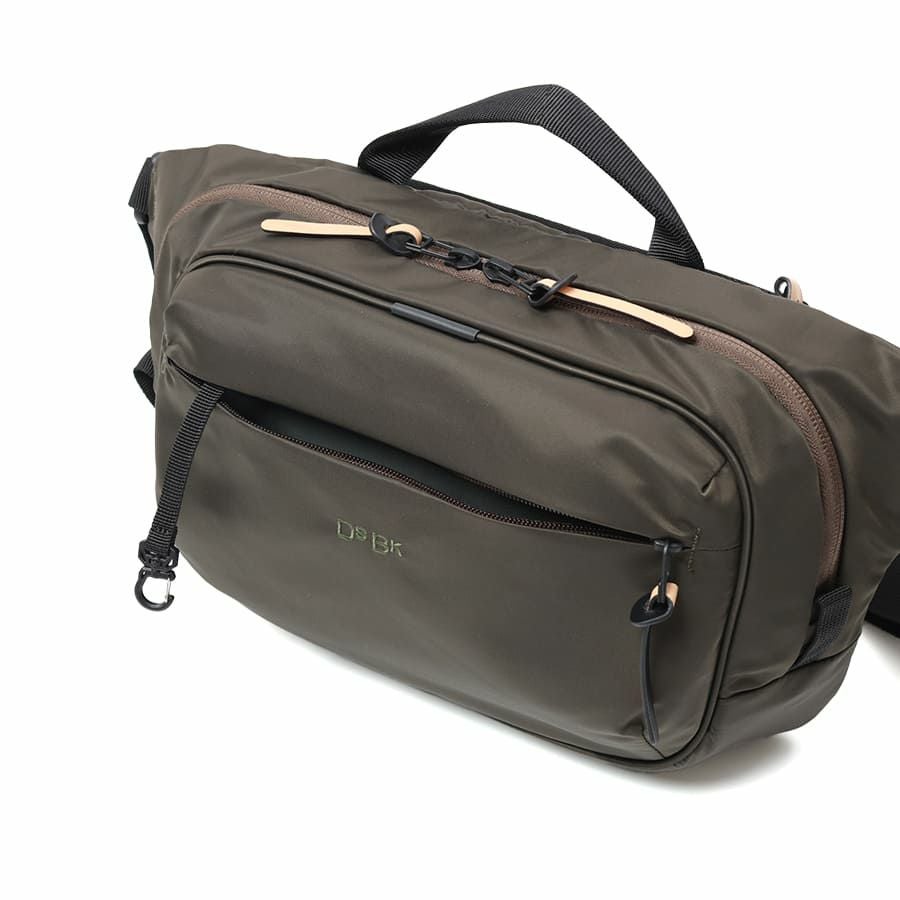 DSBK スリングバッグ、ボディバッグ 高密度ナイロンツイル(ダントツ撥水加工) JXF-3436