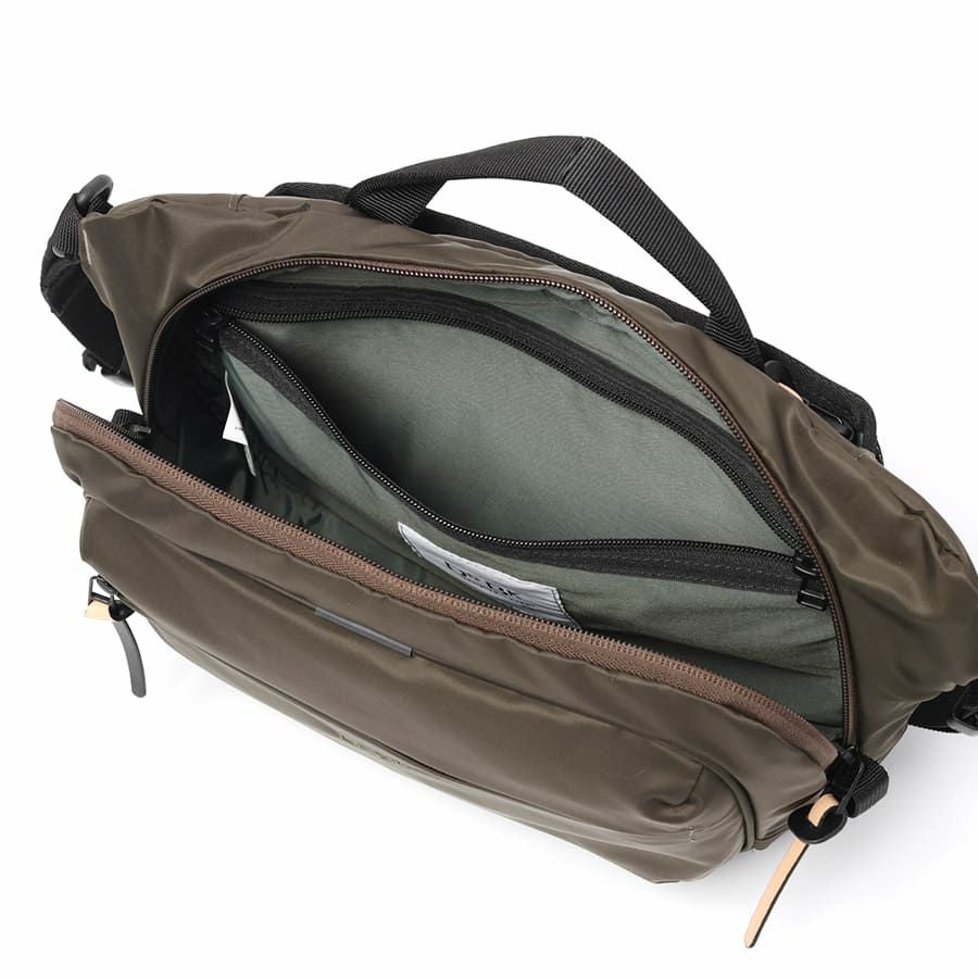 DSBK スリングバッグ、ボディバッグ 高密度ナイロンツイル(ダントツ撥水加工) JXF-3436