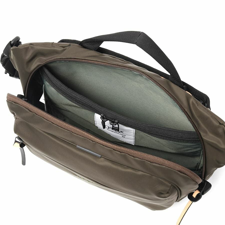 DSBK スリングバッグ、ボディバッグ 高密度ナイロンツイル(ダントツ撥水加工) JXF-3436