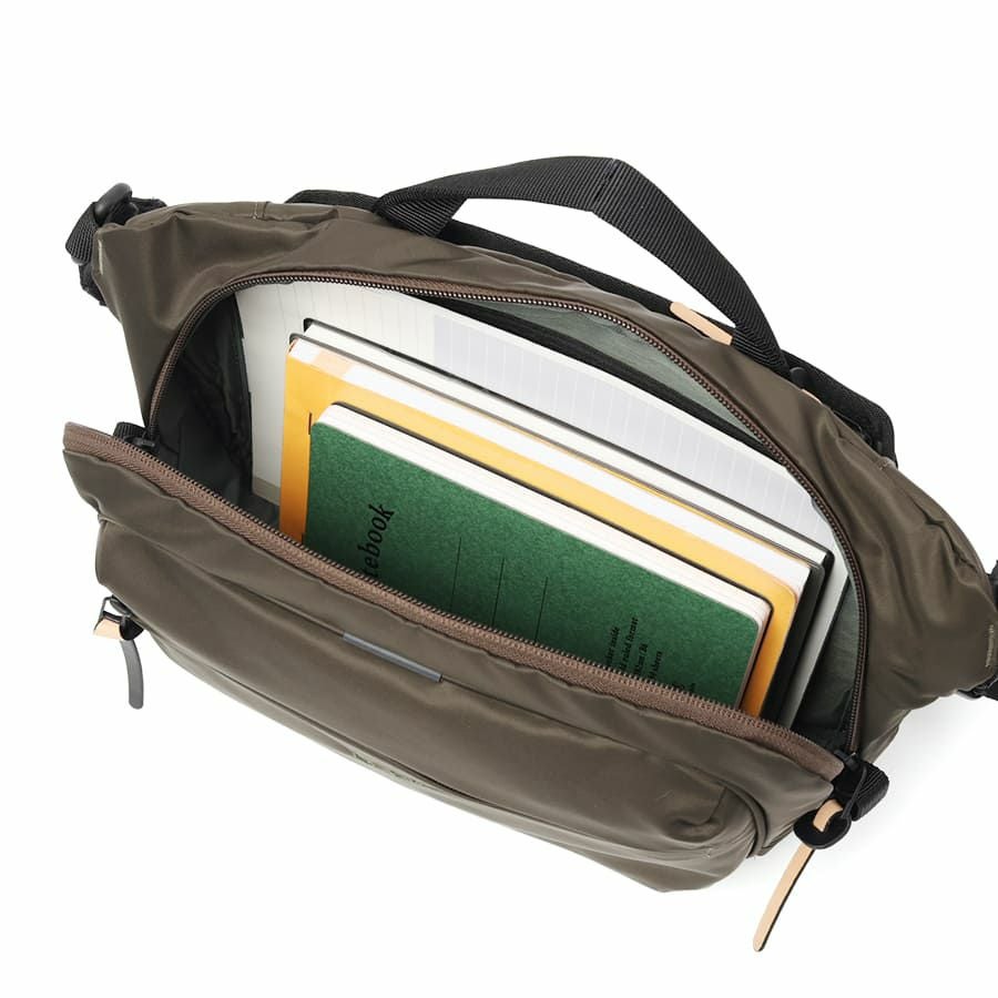 DSBK スリングバッグ、ボディバッグ 高密度ナイロンツイル(ダントツ撥水加工) JXF-3436