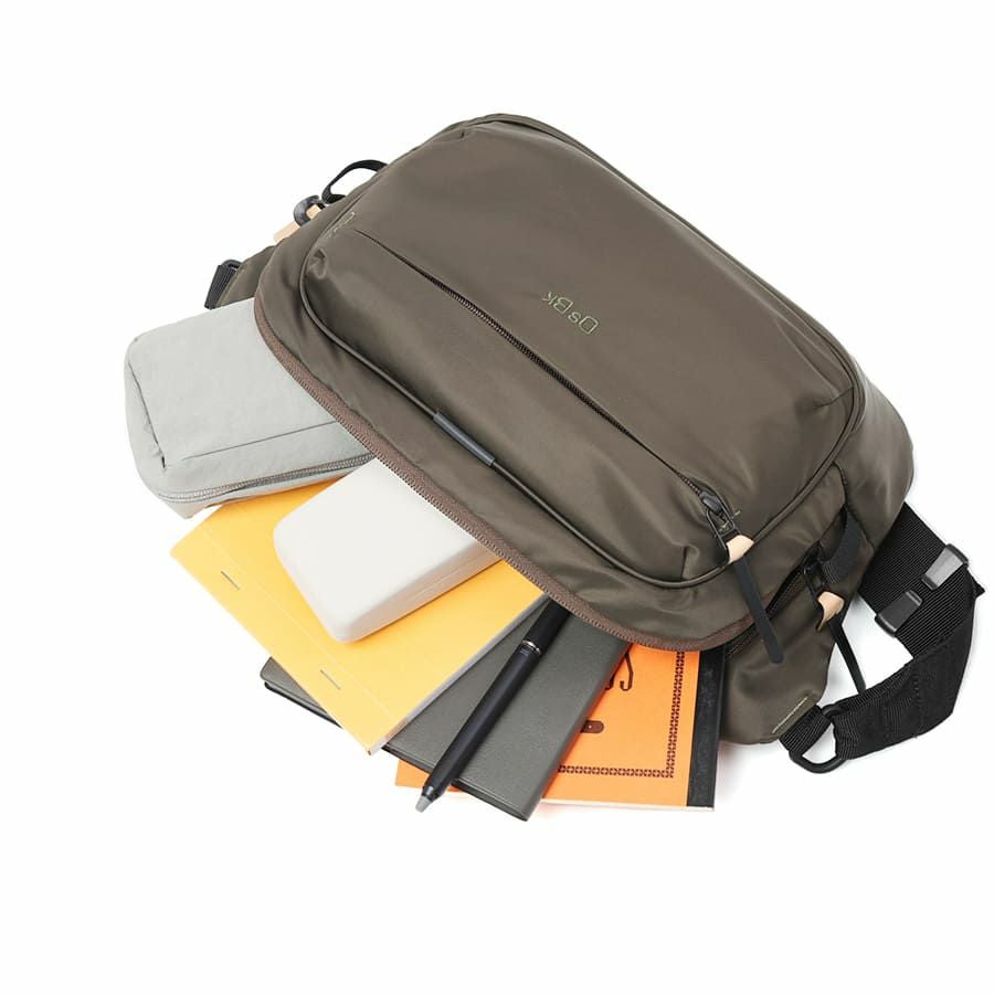DSBK スリングバッグ、ボディバッグ 高密度ナイロンツイル(ダントツ撥水加工) JXF-3436