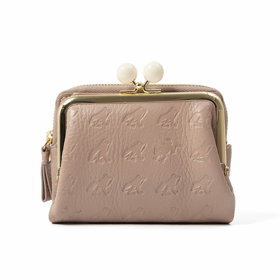 ESSENCE OF POISON 【WEB限定】【カエル】がま口二つ折り財布 牛革 DES-3502N