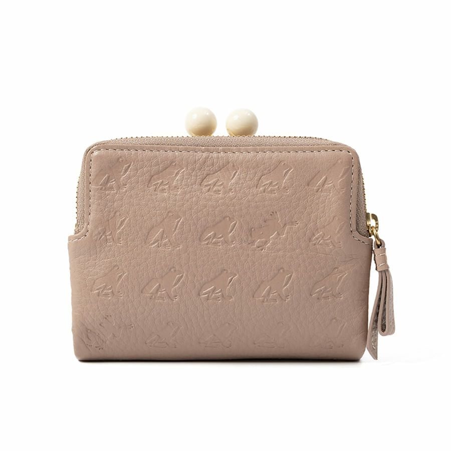 ESSENCE OF POISON 【WEB限定】【カエル】がま口二つ折り財布 牛革 DES-3502N