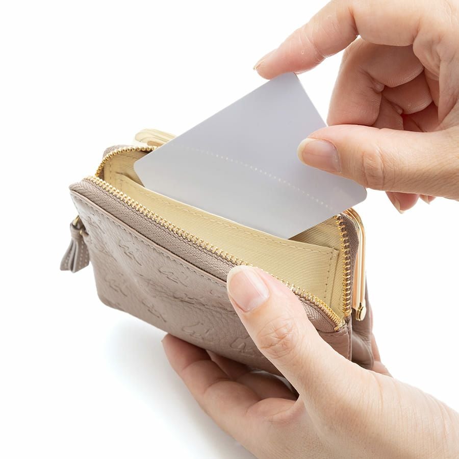 ESSENCE OF POISON 【WEB限定】【カエル】がま口二つ折り財布 牛革 DES-3502N