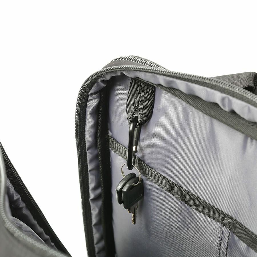 moustache on time ビジネスリュック 高密度ナイロンツイル×イタリアンヌメ牛革 BNO-2870