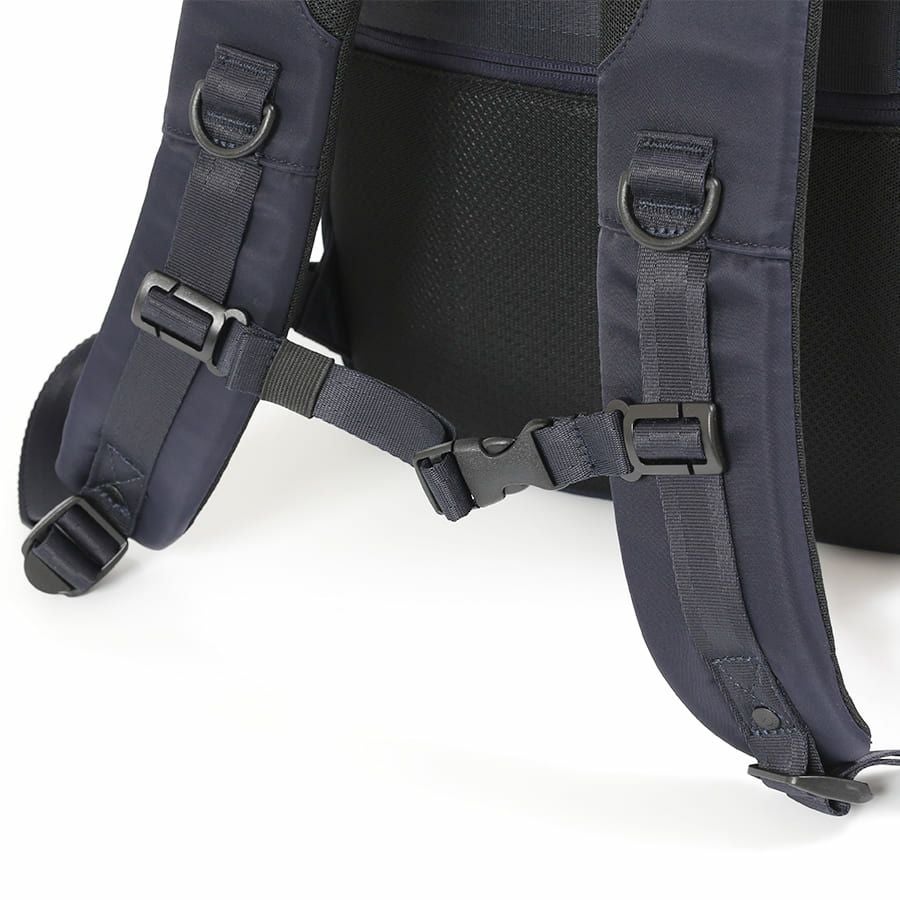 moustache on time ビジネスリュック 高密度ナイロンツイル×イタリアンヌメ牛革 BNO-2871