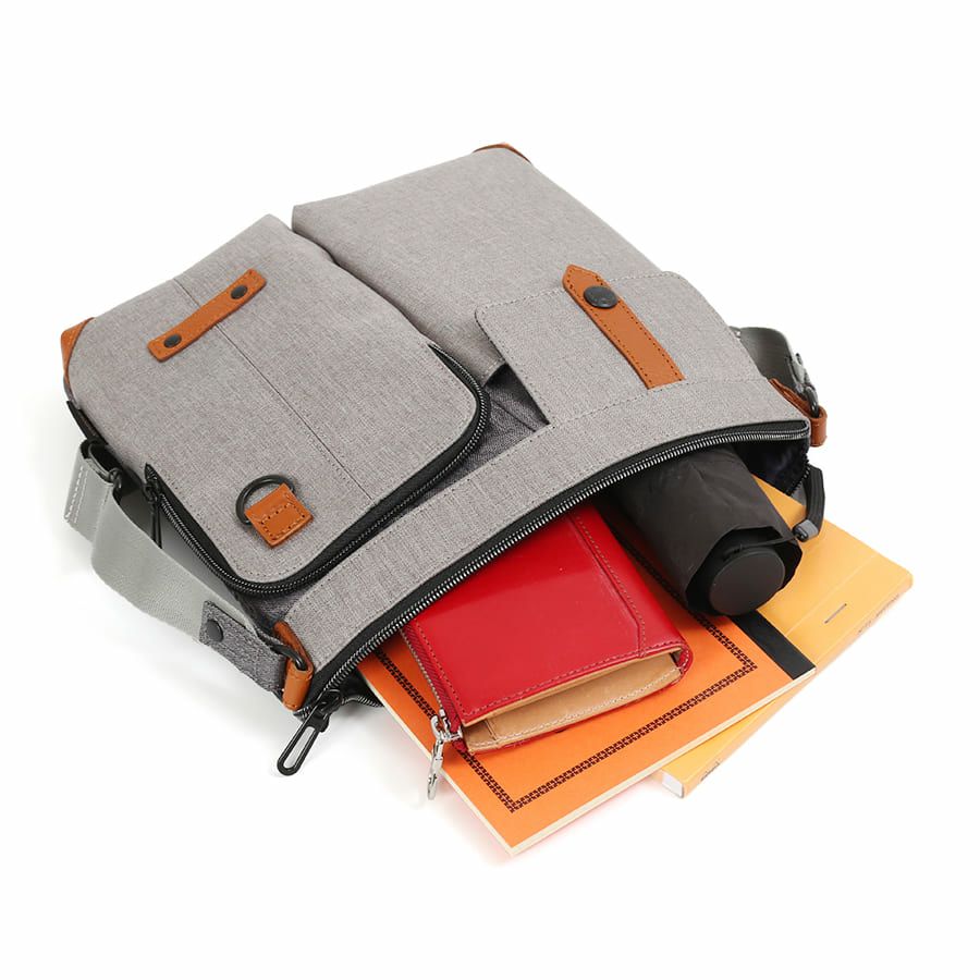 MOUSTACHE ショルダーバッグ ヘリンボーンポリエステル JHP-4182