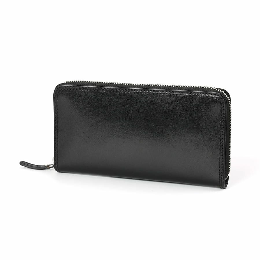 DOUBLES ラウンドファスナー長財布 イタリアン牛革 XAL-7673