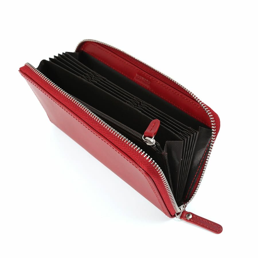 公式】 DOUBLES ラウンドファスナー長財布 イタリアン牛革 XAL-7673