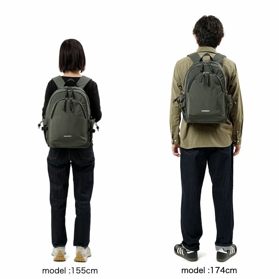 MOUSTACHE デイパック シワ加工ナイロン MEG-4434