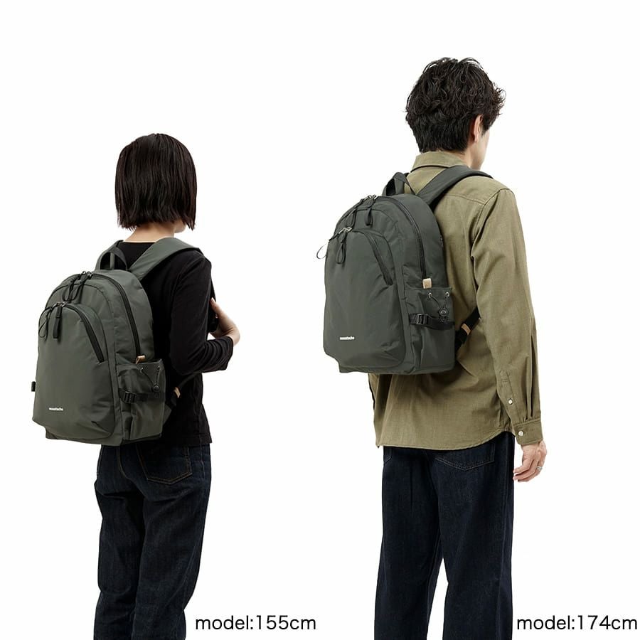 MOUSTACHE デイパック シワ加工ナイロン MEG-4434