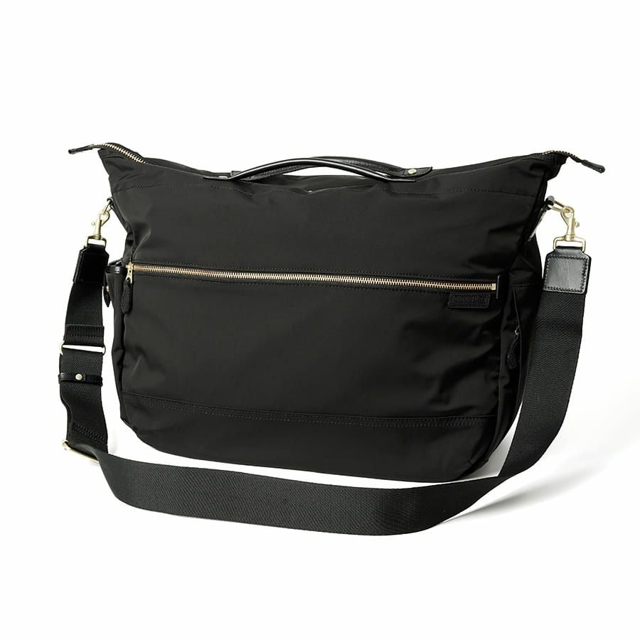 DOUBLES 2wayショルダーバッグ ナイロン×牛革 JPE-1852