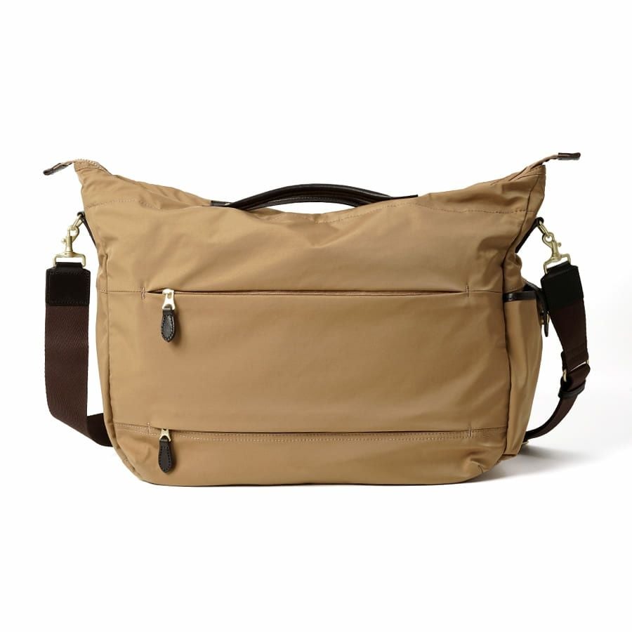 DOUBLES 2wayショルダーバッグ ナイロン×牛革 JPE-1852