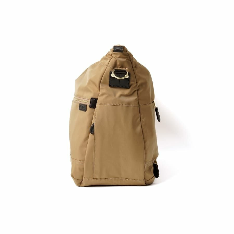 DOUBLES 2wayショルダーバッグ ナイロン×牛革 JPE-1852