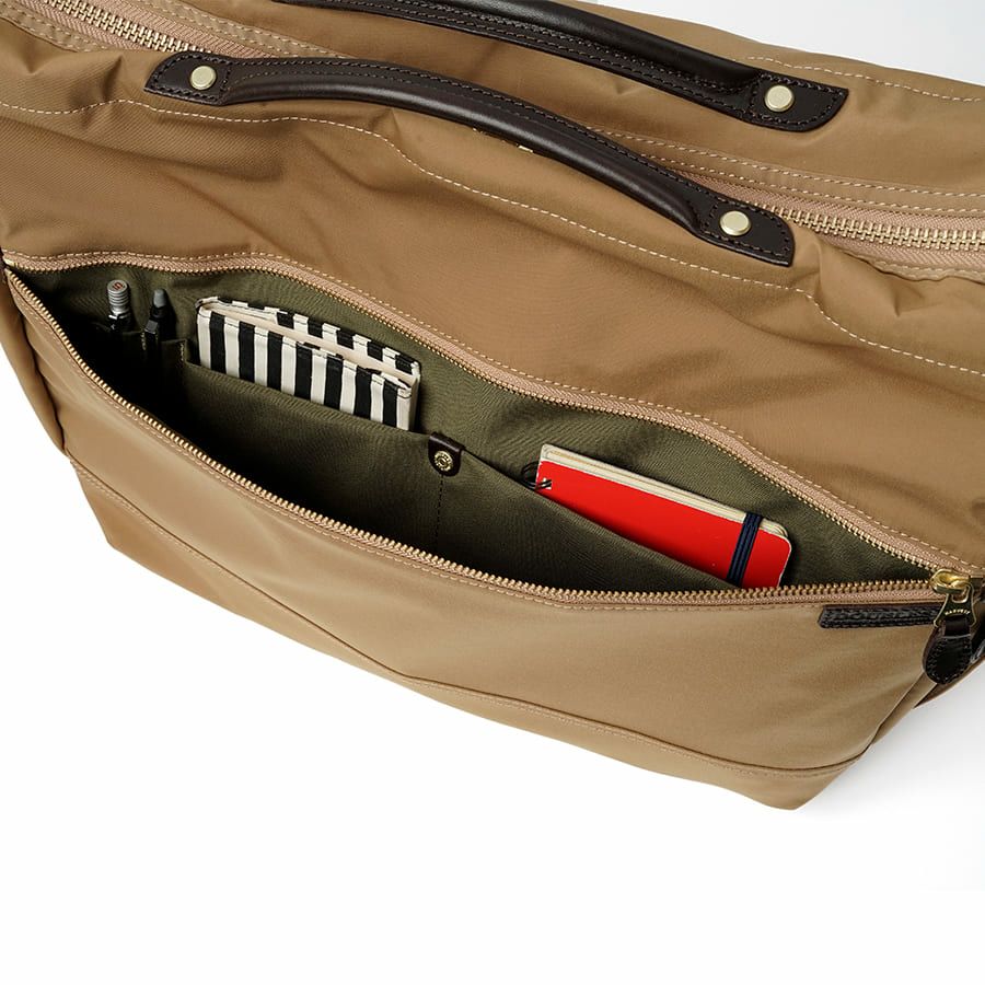 DOUBLES 2wayショルダーバッグ ナイロン×牛革 JPE-1852