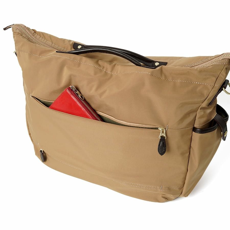 DOUBLES 2wayショルダーバッグ ナイロン×牛革 JPE-1852