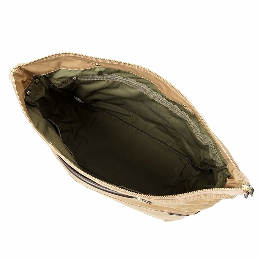 DOUBLES 2wayショルダーバッグ ナイロン×牛革 JPE-1852