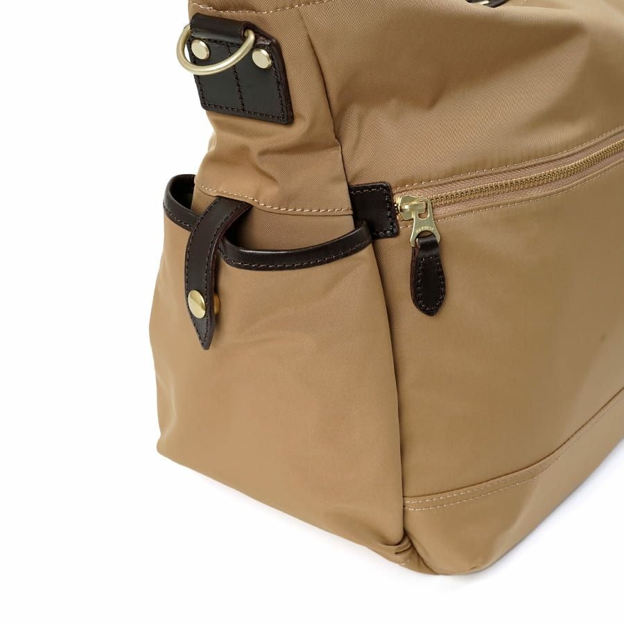 DOUBLES 2wayショルダーバッグ ナイロン×牛革 JPE-1852