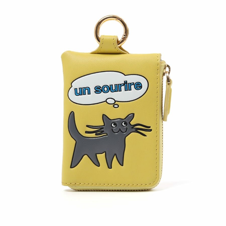  ESSENCE OF POISON パスケース一体型ウォレット 牛革 KIR-3320