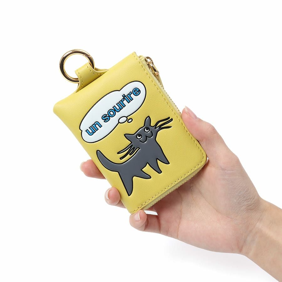  ESSENCE OF POISON パスケース一体型ウォレット 牛革 KIR-3320