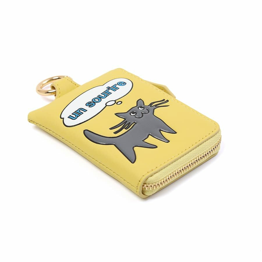  ESSENCE OF POISON パスケース一体型ウォレット 牛革 KIR-3320