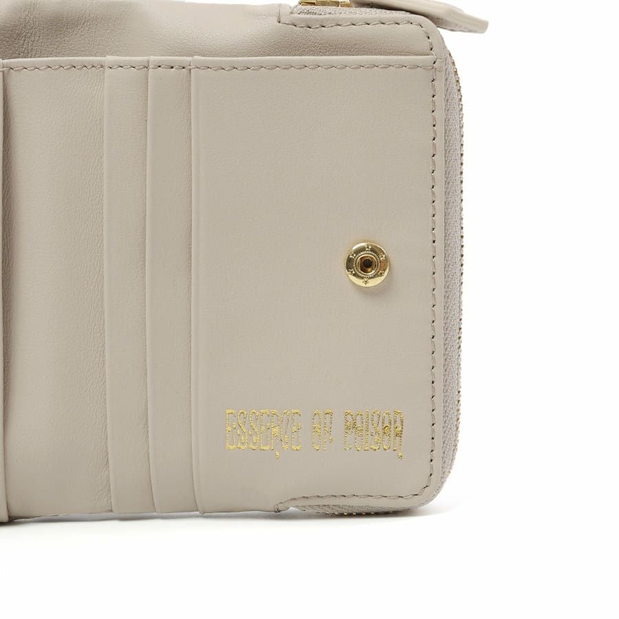 ESSENCE OF POISON がま口二つ折り財布 牛革 KIR-3321