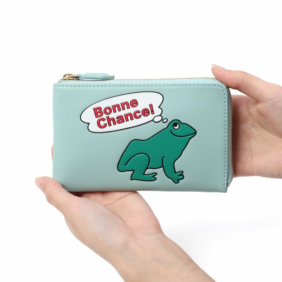 ESSENCE OF POISON L字ファスナースリムウォレット 牛革 KIR-3322