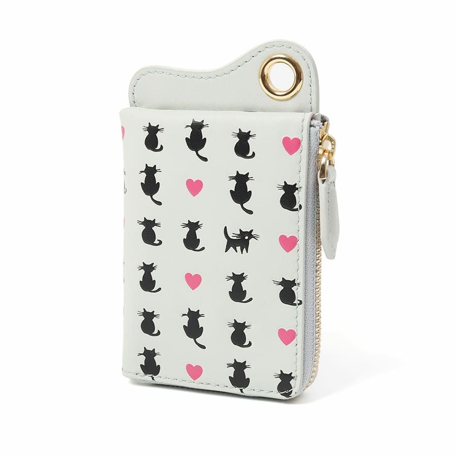 ESSENCE OF POISON パスケース一体型ウォレット 牛革 KPO-3311