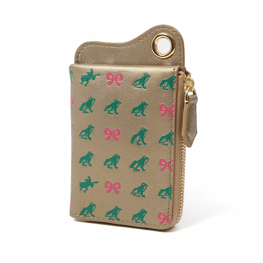 ESSENCE OF POISON パスケース一体型ウォレット 牛革 KPO-3311