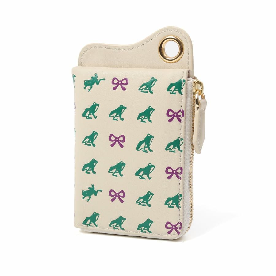 ESSENCE OF POISON パスケース一体型ウォレット 牛革 KPO-3311