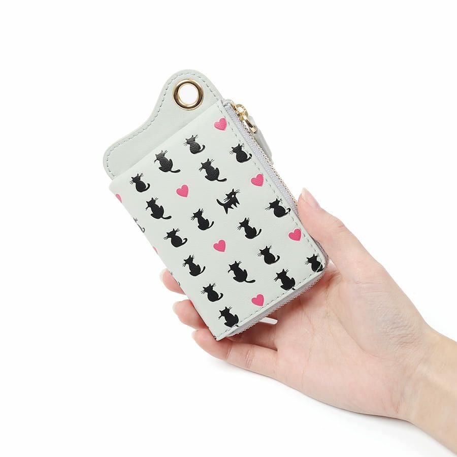 ESSENCE OF POISON パスケース一体型ウォレット 牛革 KPO-3311