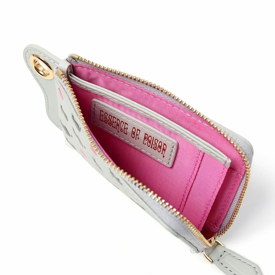 ESSENCE OF POISON パスケース一体型ウォレット 牛革 KPO-3311