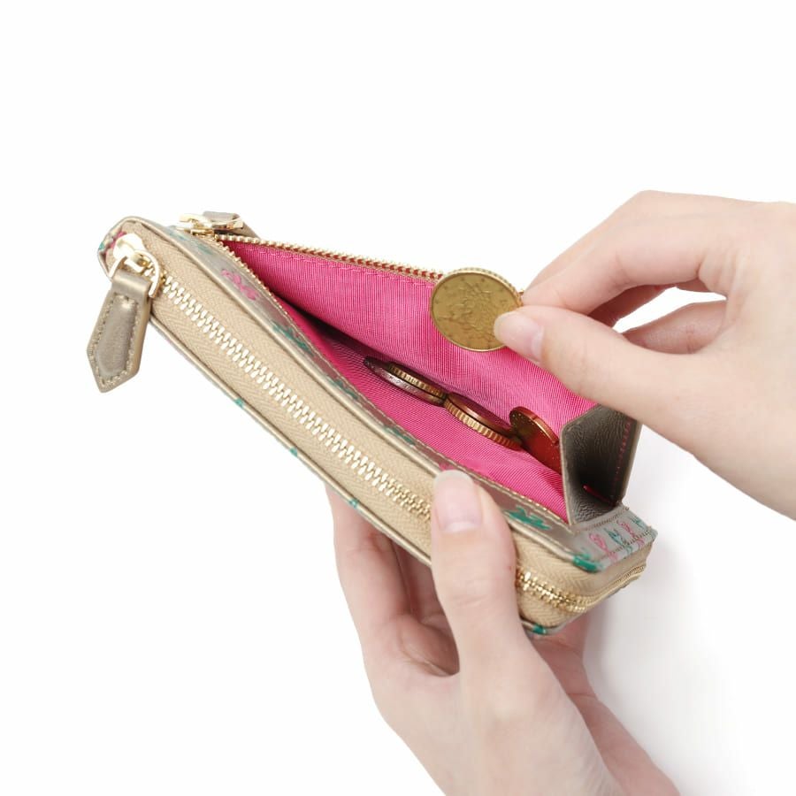 ESSENCE OF POISON スリムウォレット 牛革 KPO-3313