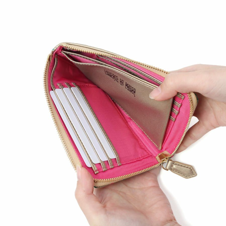 ESSENCE OF POISON スリムウォレット 牛革 KPO-3313