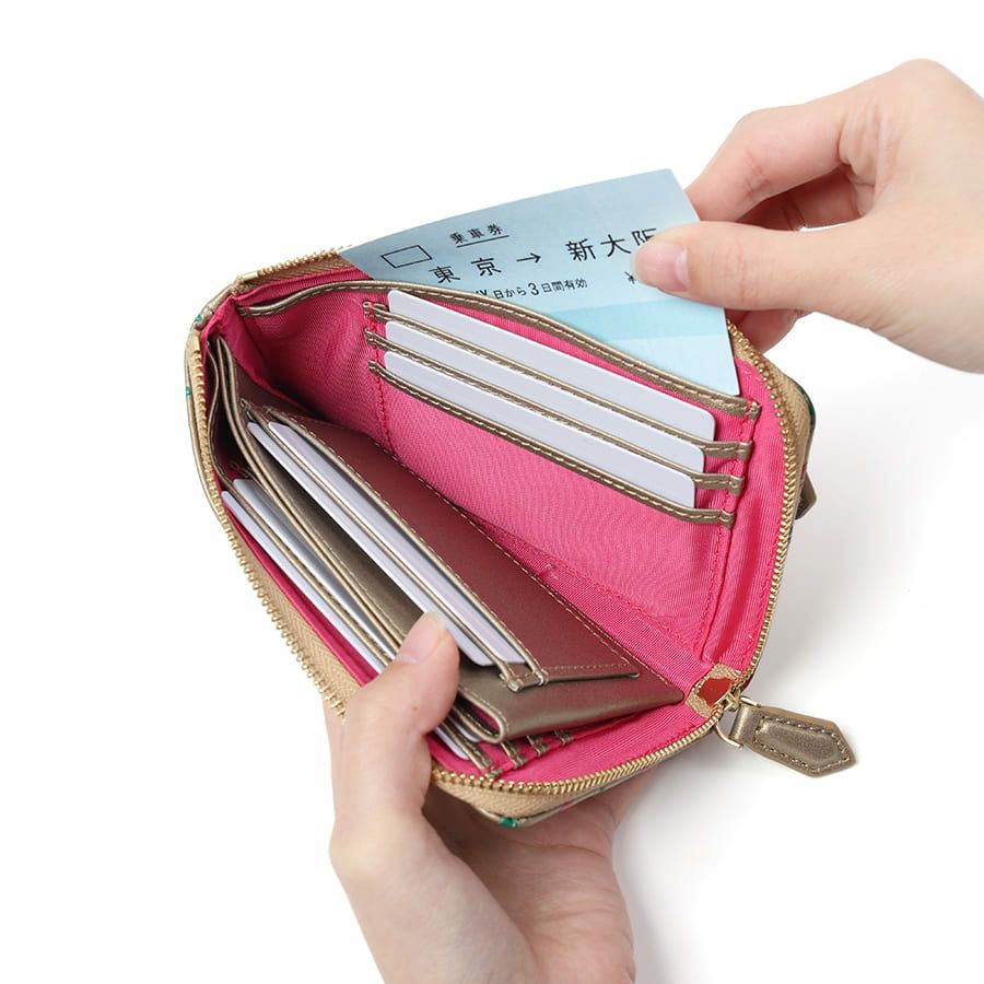 ESSENCE OF POISON スリムウォレット 牛革 KPO-3313