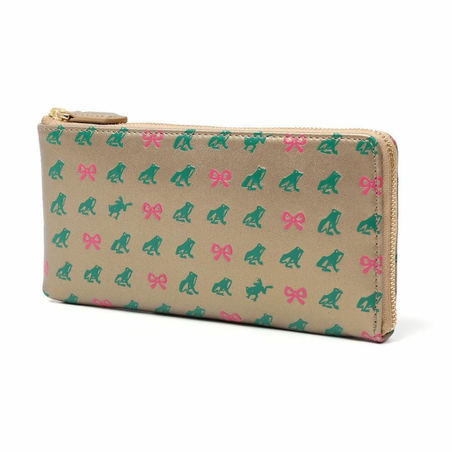 ESSENCE OF POISON L字ファスナースリムウォレット 牛革 KPO-3314