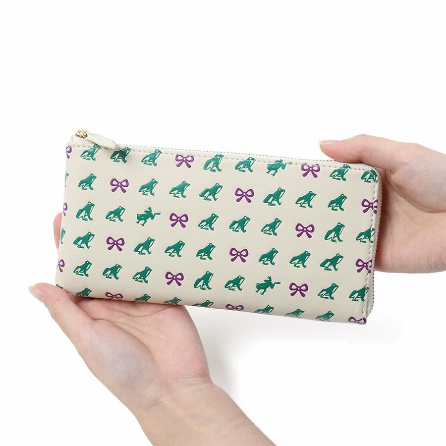 ESSENCE OF POISON L字ファスナースリムウォレット 牛革 KPO-3314