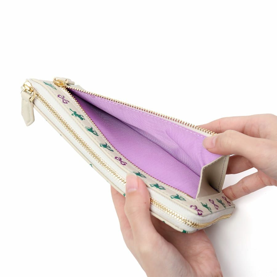 ESSENCE OF POISON L字ファスナースリムウォレット 牛革 KPO-3314