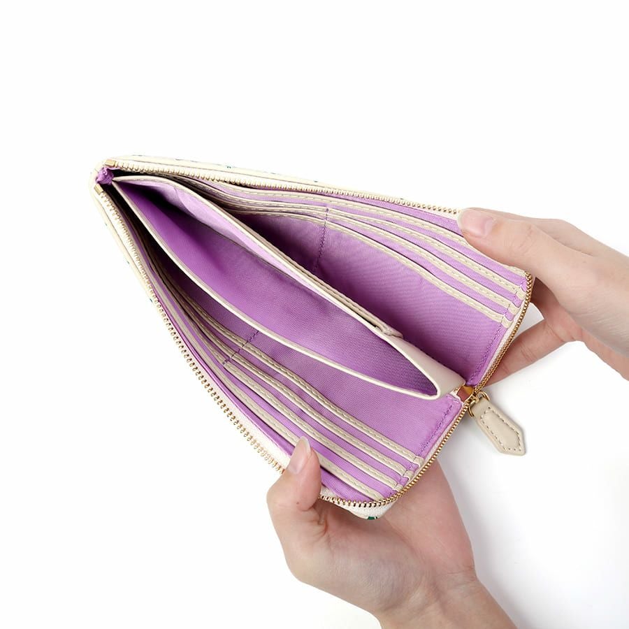 ESSENCE OF POISON L字ファスナースリムウォレット 牛革 KPO-3314