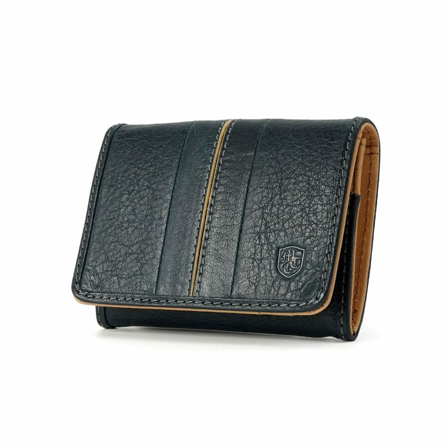 MOUSTACHE カード入れ イタリアンバッファロー革×ゴート革 KBR-0470